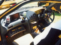 cockpit of isaku's yellow sera