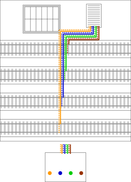 逆向きに設置した場合